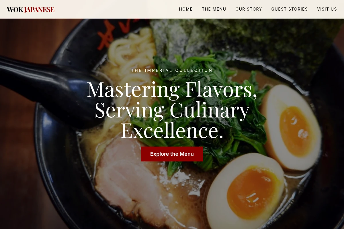 Wok Japanese Food