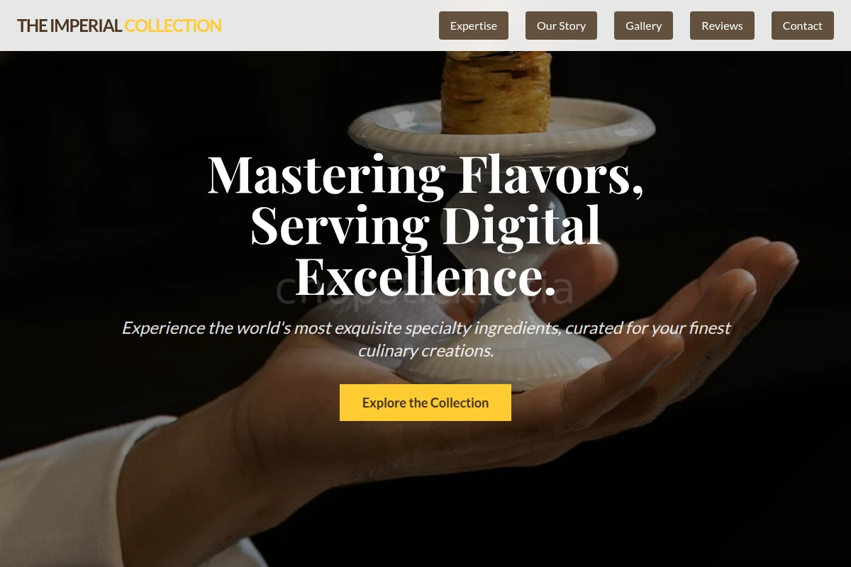 Culinary Specialty Food
